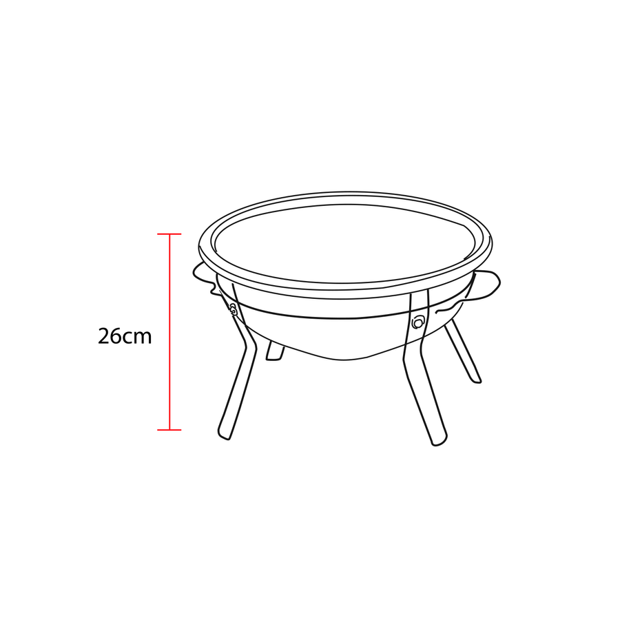 Parrilla Sobremesa - Locos por la Parrilla
