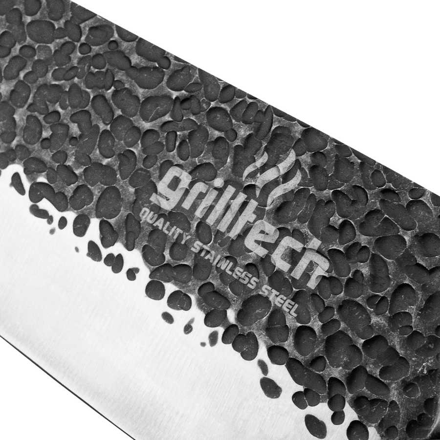 Cuchillo Martillado 8" Inoxidable - Locos por la Parrilla