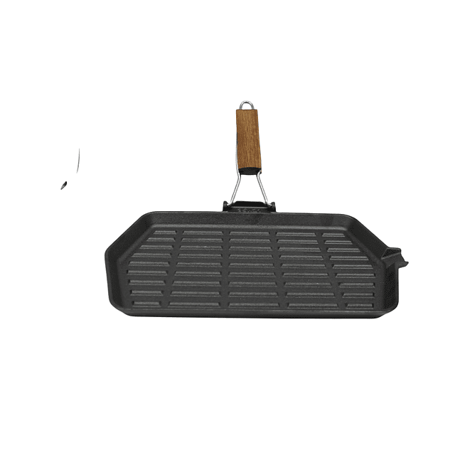 Sarten Iron Cast Mango Apilable - Locos por la Parrilla