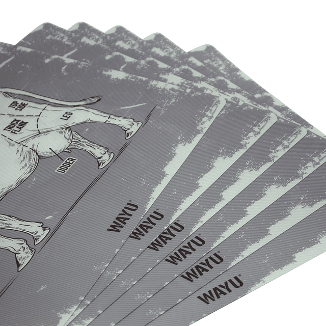 Set 6 Individuales PVC - Locos por la Parrilla