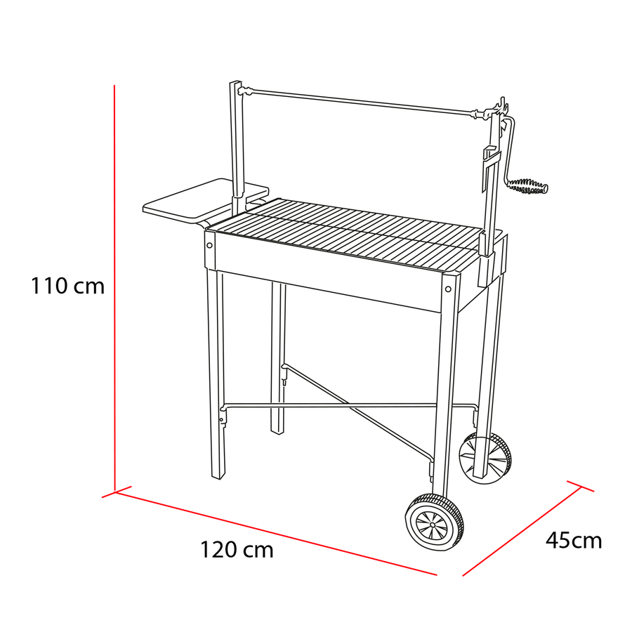 Parrilla magallánica clásica - Locos por la Parrilla
