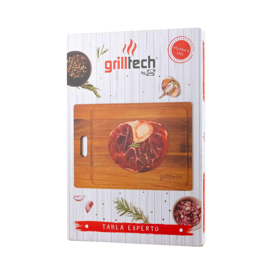 Tabla Picoteo madera 45x35 cms expert - Locos por la Parrilla