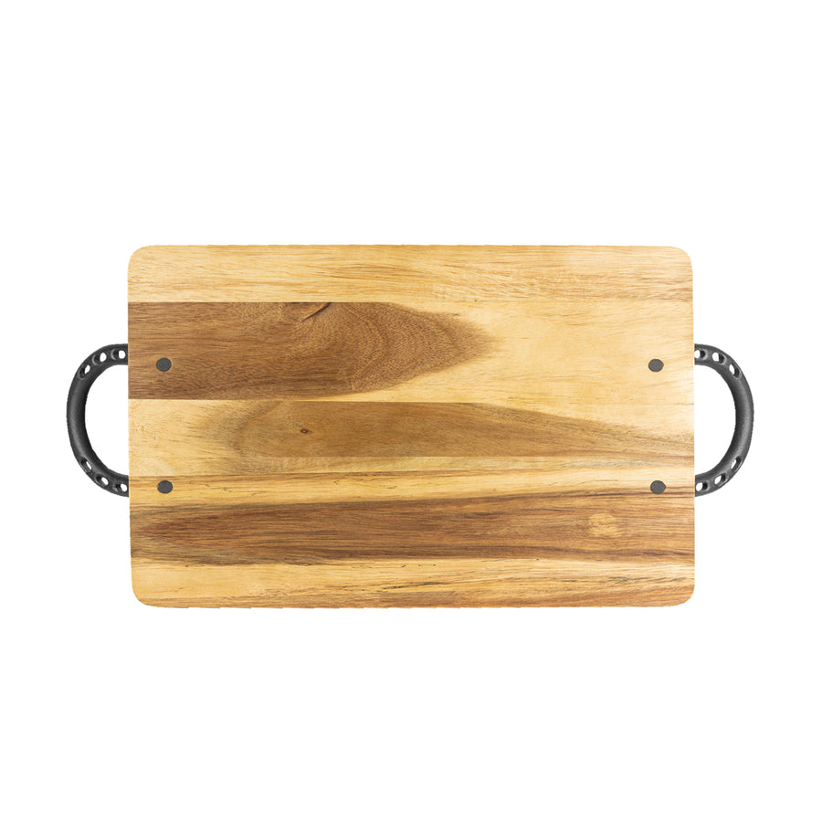 Tabla rústica con herraduras 50x35 cms Máster - Locos por la Parrilla