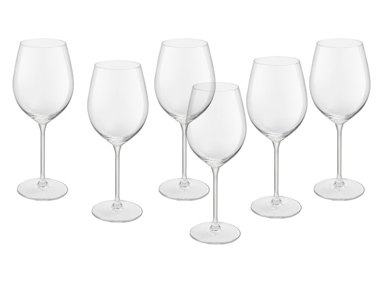 Set 6 Copas vino Blanco Finas 410 ml - Locos por la Parrilla
