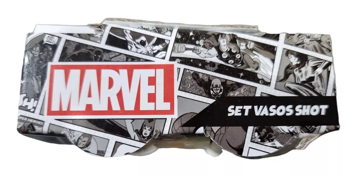 Set Shots de Tequila Marvel Avengers - Locos por la Parrilla