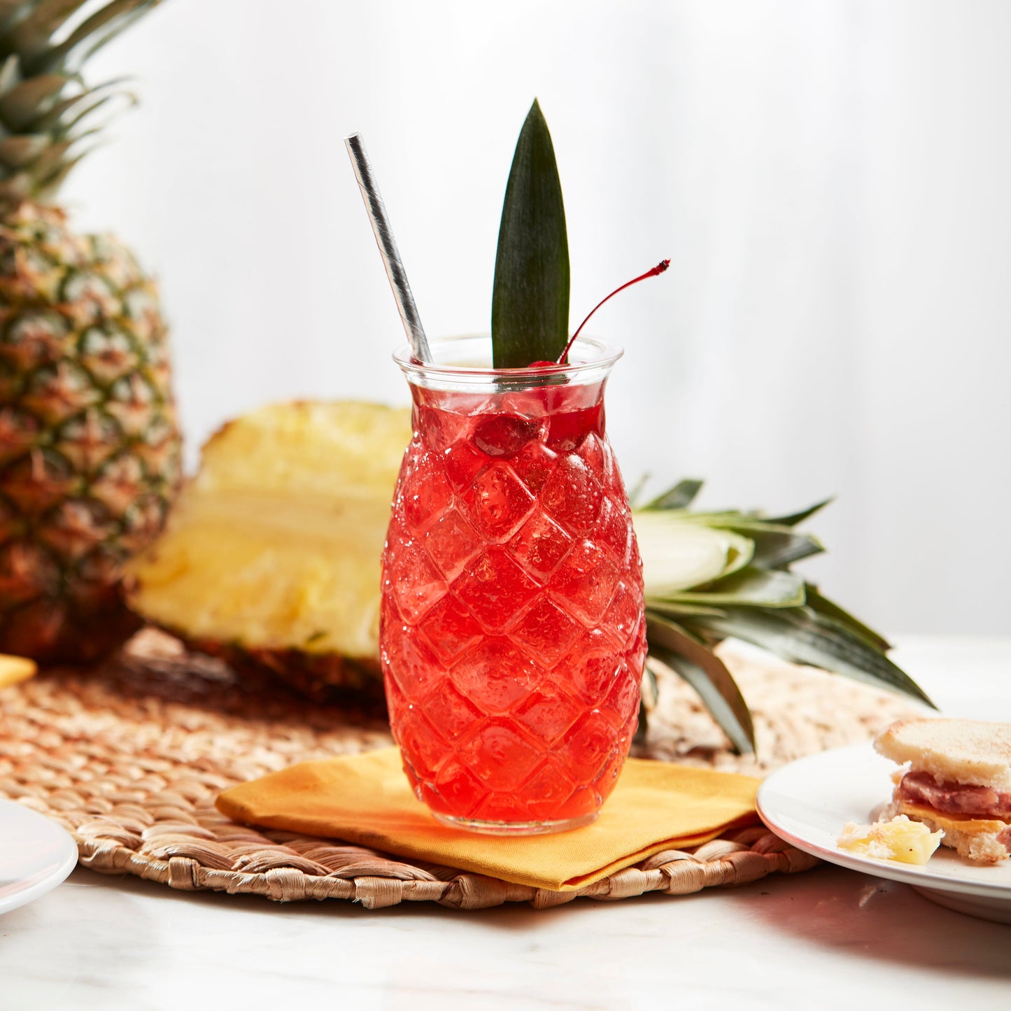 Set 4 Vasos Cocktail - Piña Colada 510 ml - Locos por la Parrilla