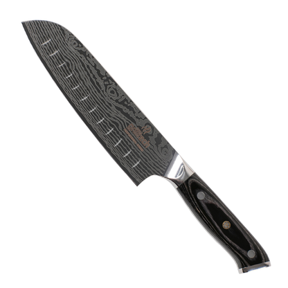 Cuchillo Santoku 7" - Locos por la Parrilla