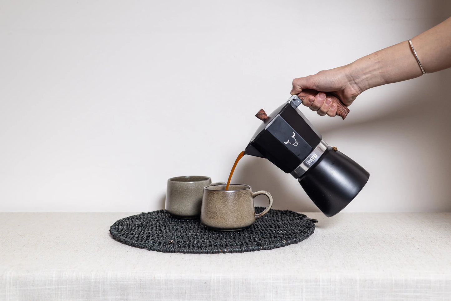 Mug de Cerámica Gres Wayu