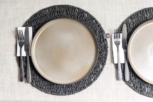 PLATO 27 CM CERAMICA GRES WAYU