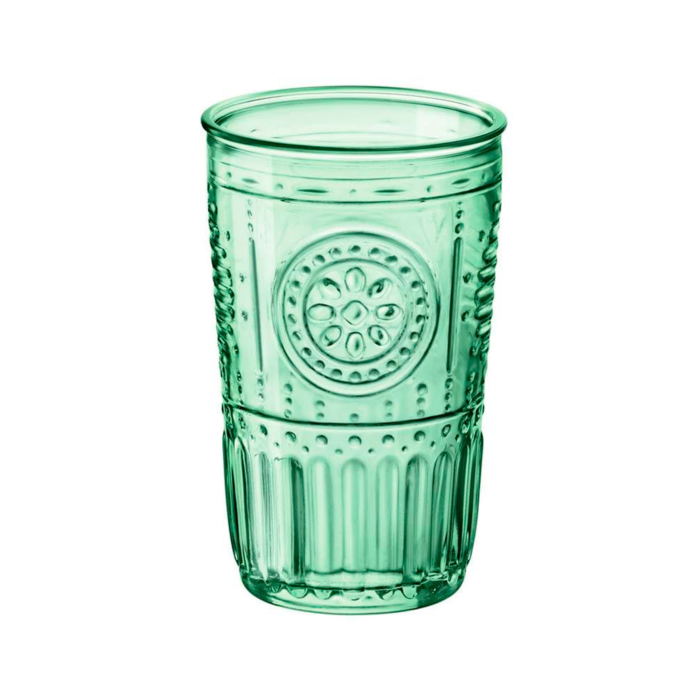 Set 4 vasos altos Romantic Pastel Green 475 cc - Locos por la Parrilla