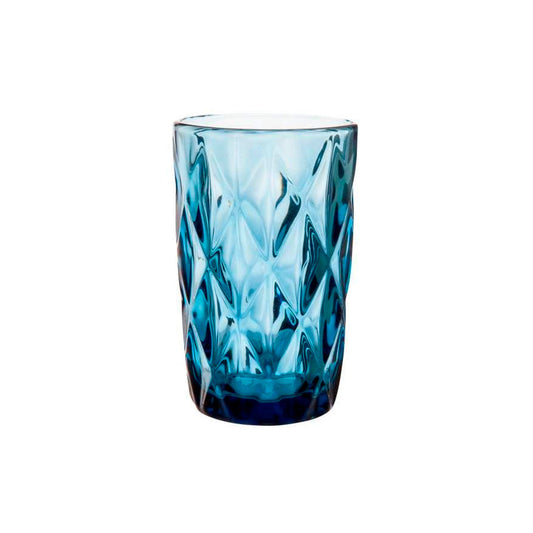 Vaso altos 370 cc Diamonds Blue - Locos por la Parrilla