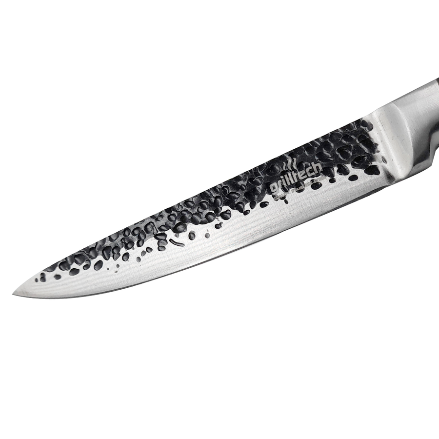 Cuchillo Martillado Angus 5" Inoxidable - Locos por la Parrilla