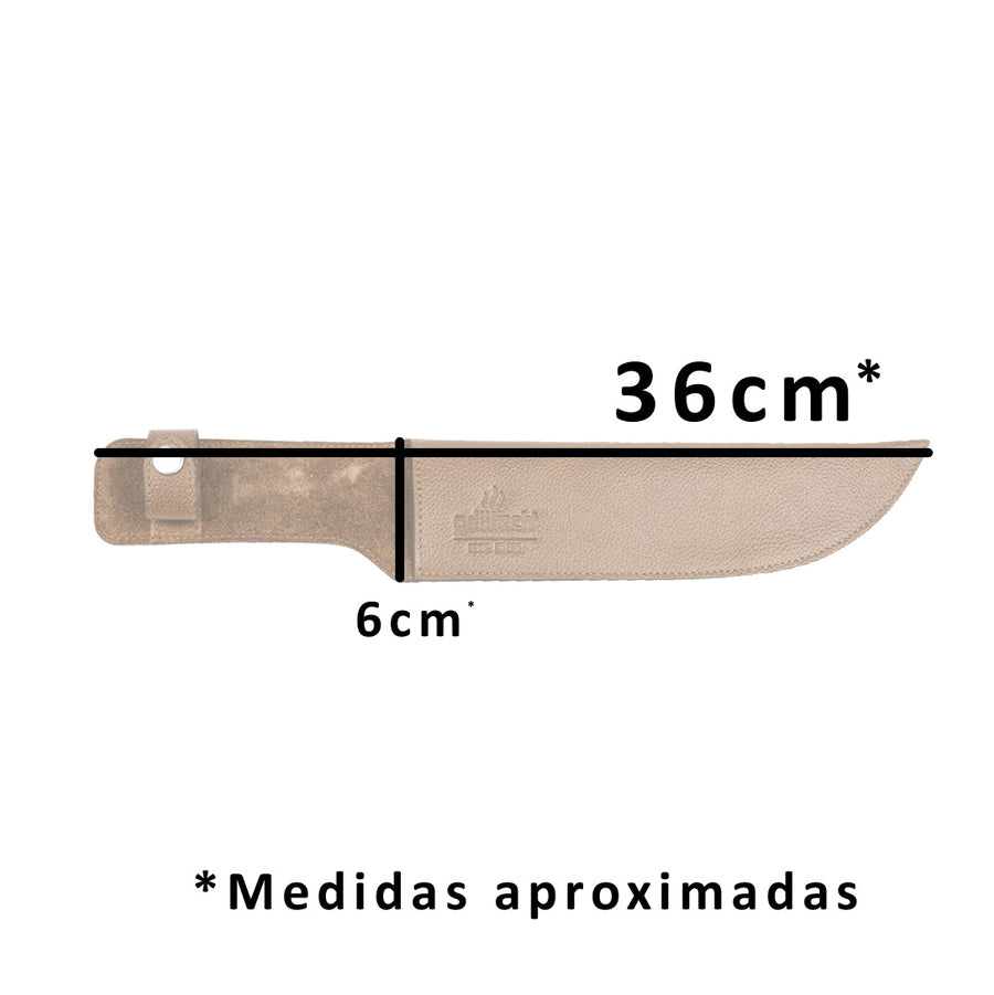 Funda de Cuero para Cuchillo - Locos por la Parrilla