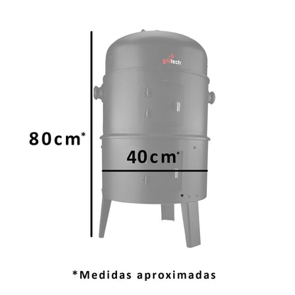 Ahumador/Parrilla Vertical - Locos por la Parrilla