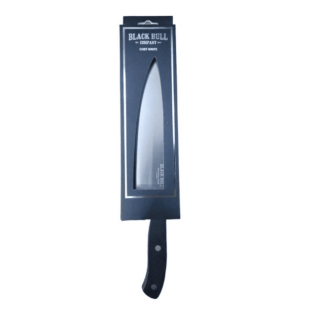 Cuchillo Chef 8" Texas Black Bull - Locos por la Parrilla