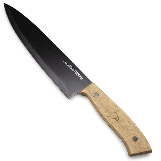 Cuchillo Premium Mango madera - Locos por la Parrilla