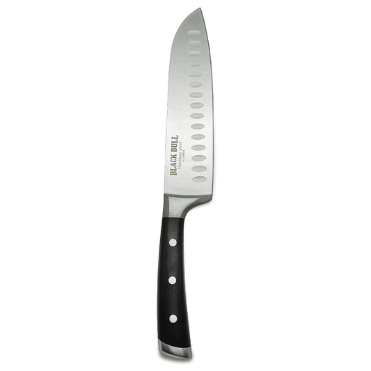 Cuchillo Santoku Platinum collection Black Bull - Locos por la Parrilla