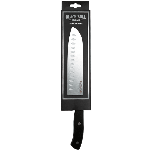 Cuchillo Santoku 7" Black Bull - Locos por la Parrilla