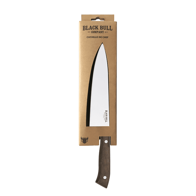 Cuchillo 8" Black Bull - Locos por la Parrilla