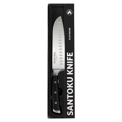 Cuchillo Santoku Platinum collection Black Bull - Locos por la Parrilla