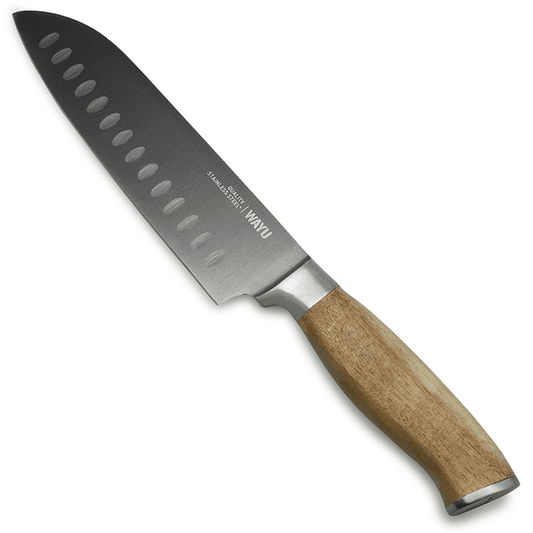 Cuchillo Santoku Inoxidable - Locos por la Parrilla