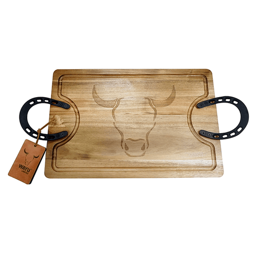 Tabla Herradura Wayu Limited M 45x30 cms - Locos por la Parrilla