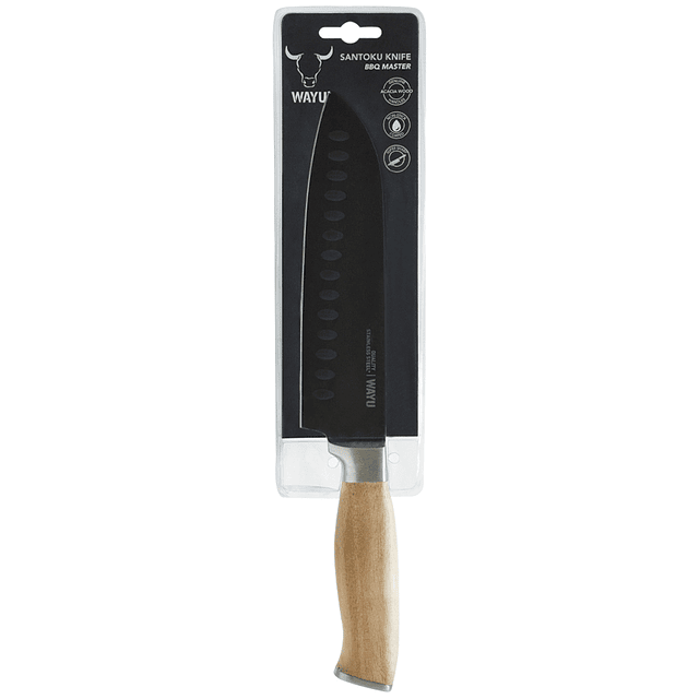 Cuchillo Santoku Inoxidable - Locos por la Parrilla