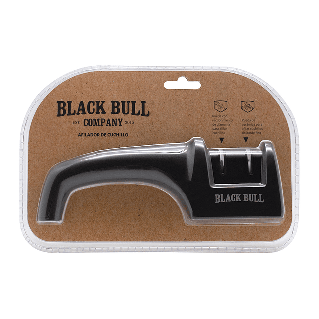 Afilador de Cuchillos Ergonométrico Black Bull - Locos por la Parrilla