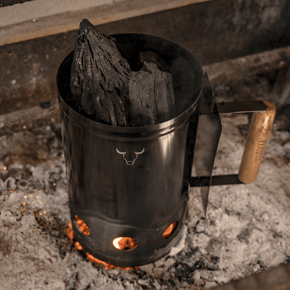 Chimenea / Iniciador Carbón - Locos por la Parrilla