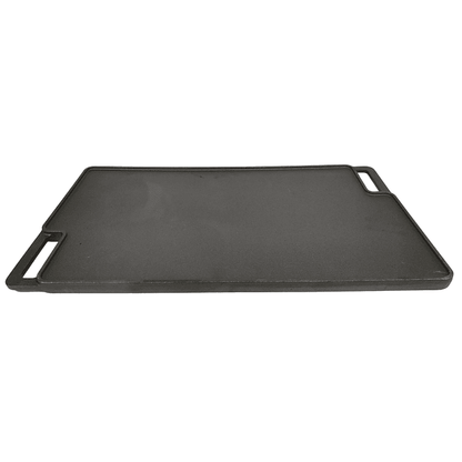 Plancha Iron Cast Reversible Black Bull - Locos por la Parrilla