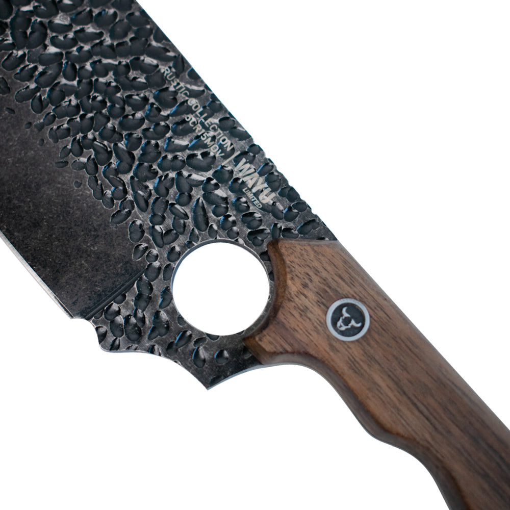 Cuchillo Serbian Con Funda Rustic Collection Wayu