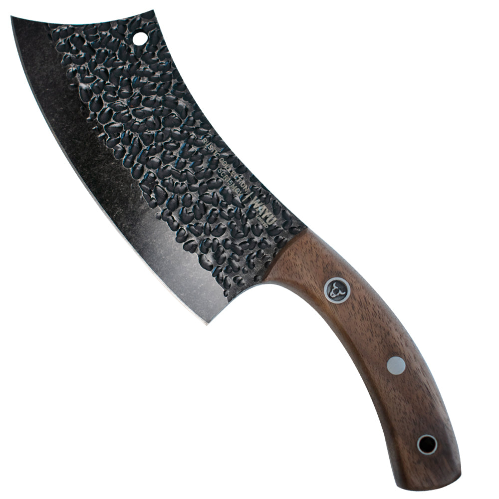 Cuchillo Chopper Con Funda Rustic Collection Wayu