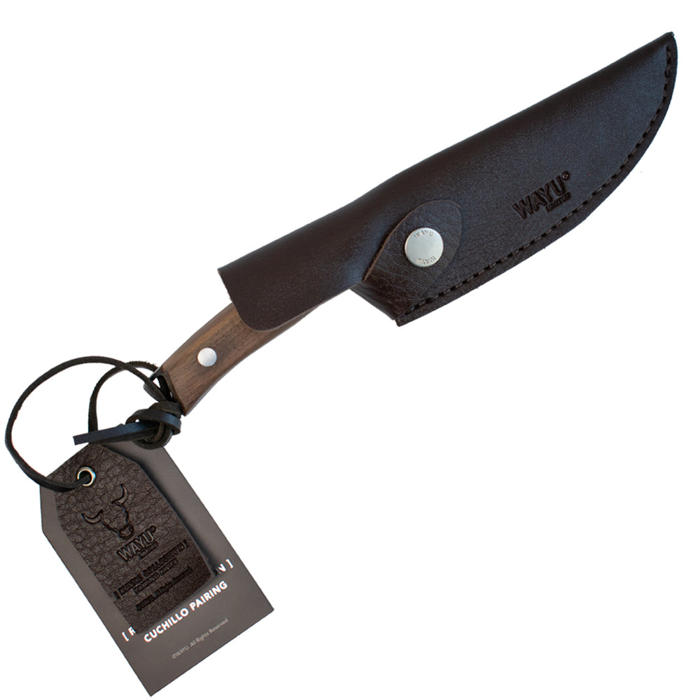 Cuchillo Pairing Con Funda Rustic Collection Wayu - Locos por la Parrilla