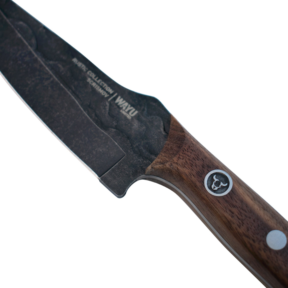 Cuchillo Pairing Con Funda Rustic Collection Wayu - Locos por la Parrilla