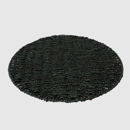 Individual Rendondo Trenzado Black Wayu