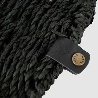 Individual Rendondo Trenzado Black Wayu