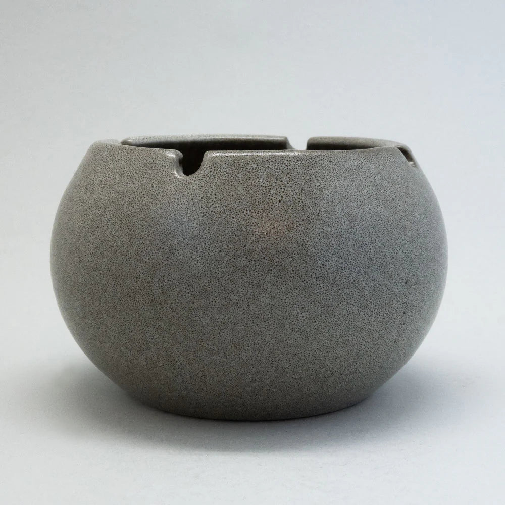 CENICERO PORCELANA GRIS WAYU