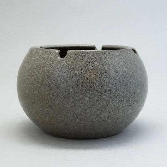 CENICERO PORCELANA GRIS WAYU