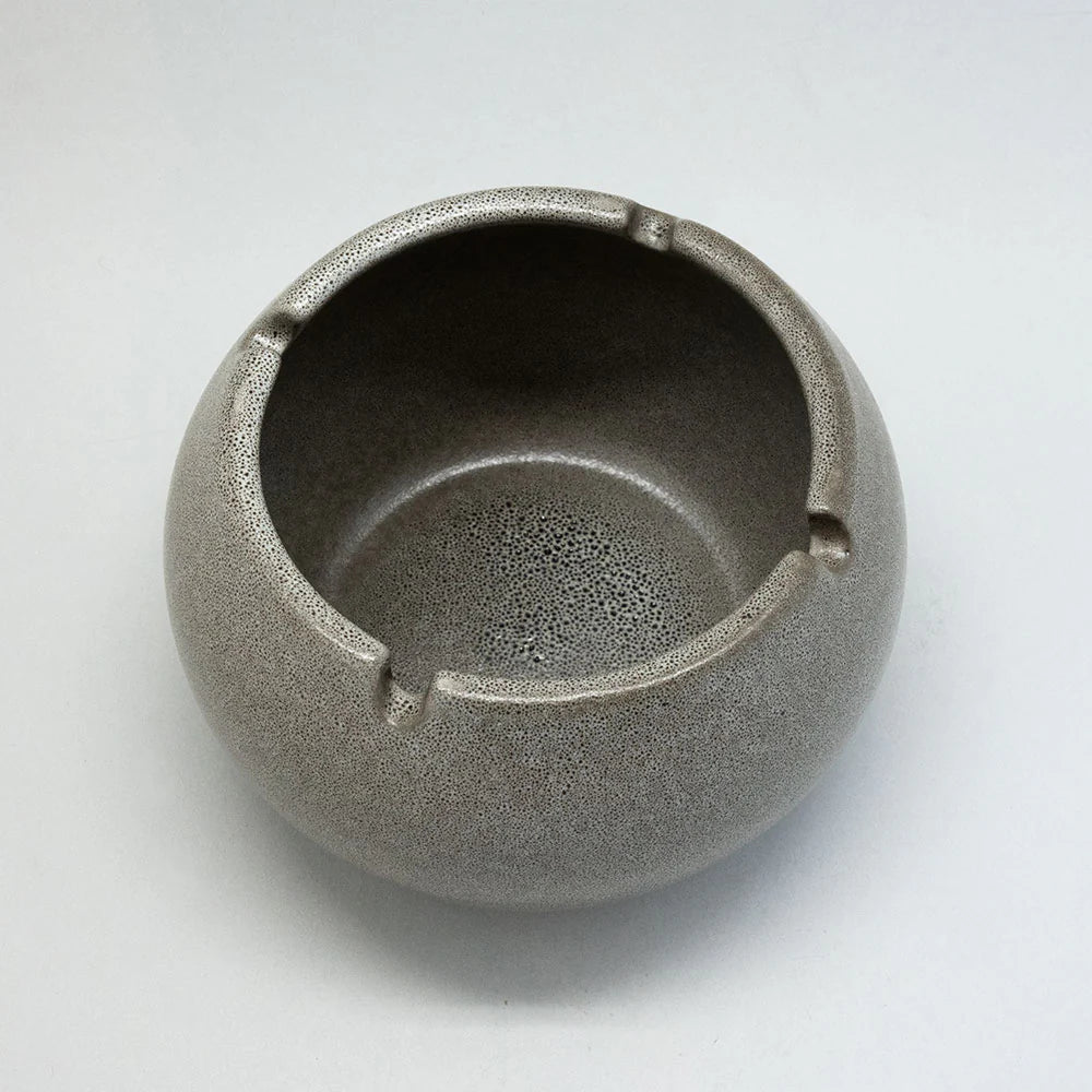 CENICERO PORCELANA GRIS WAYU