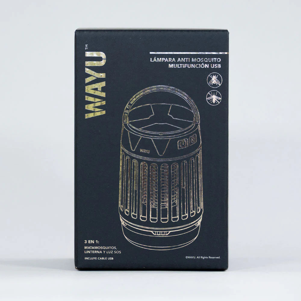 LÁMPARA ANTI MOSQUITO MULTIFUNCIÓN USB WAYU