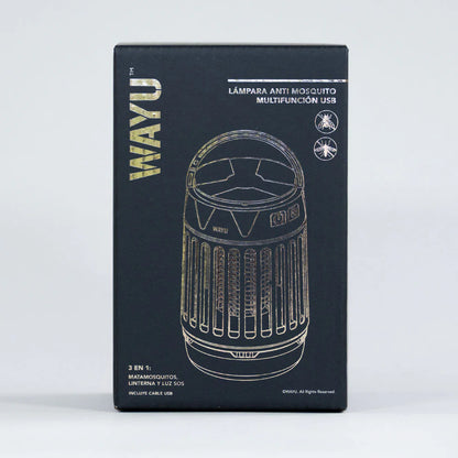 LÁMPARA ANTI MOSQUITO MULTIFUNCIÓN USB WAYU