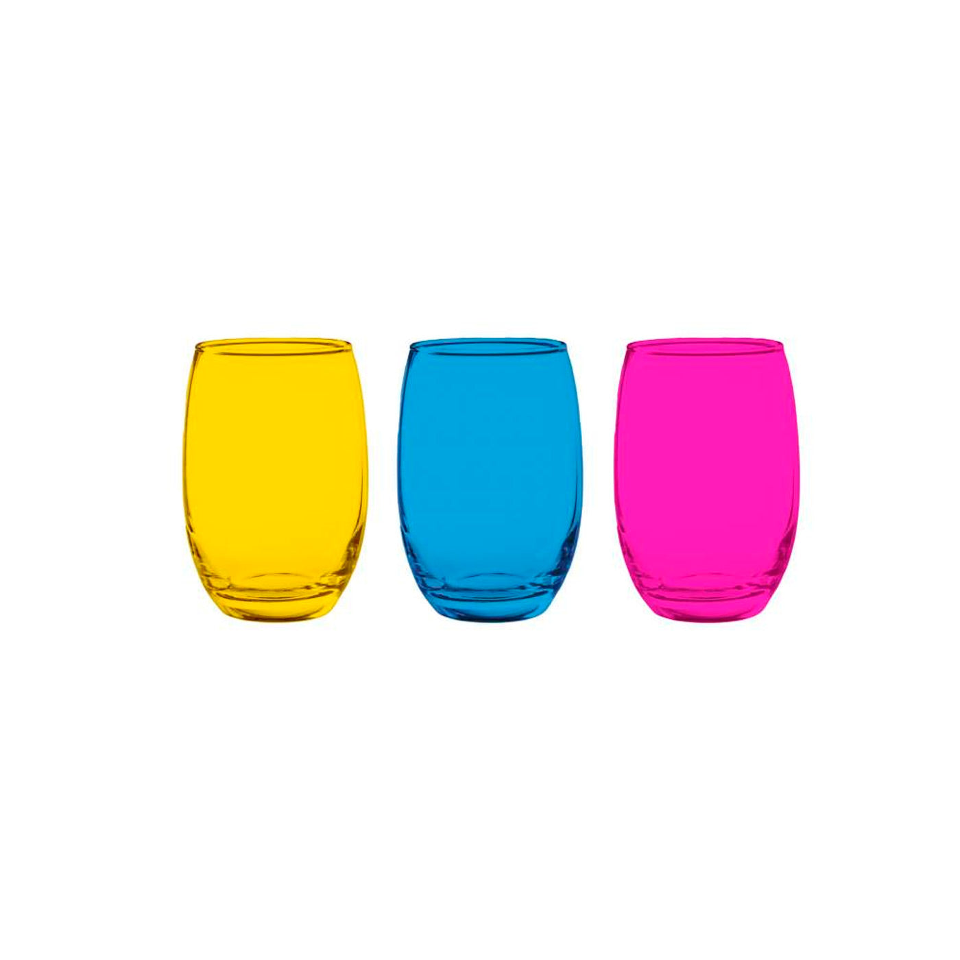 Set de 6 Vasos Mikonos Full Color 460 cc - Locos por la Parrilla