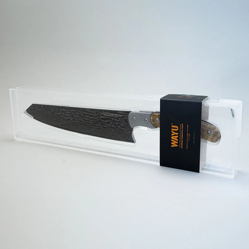 Cuchillo Caveman Damascus