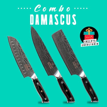 Combo Damascus - Locos por la Parrilla