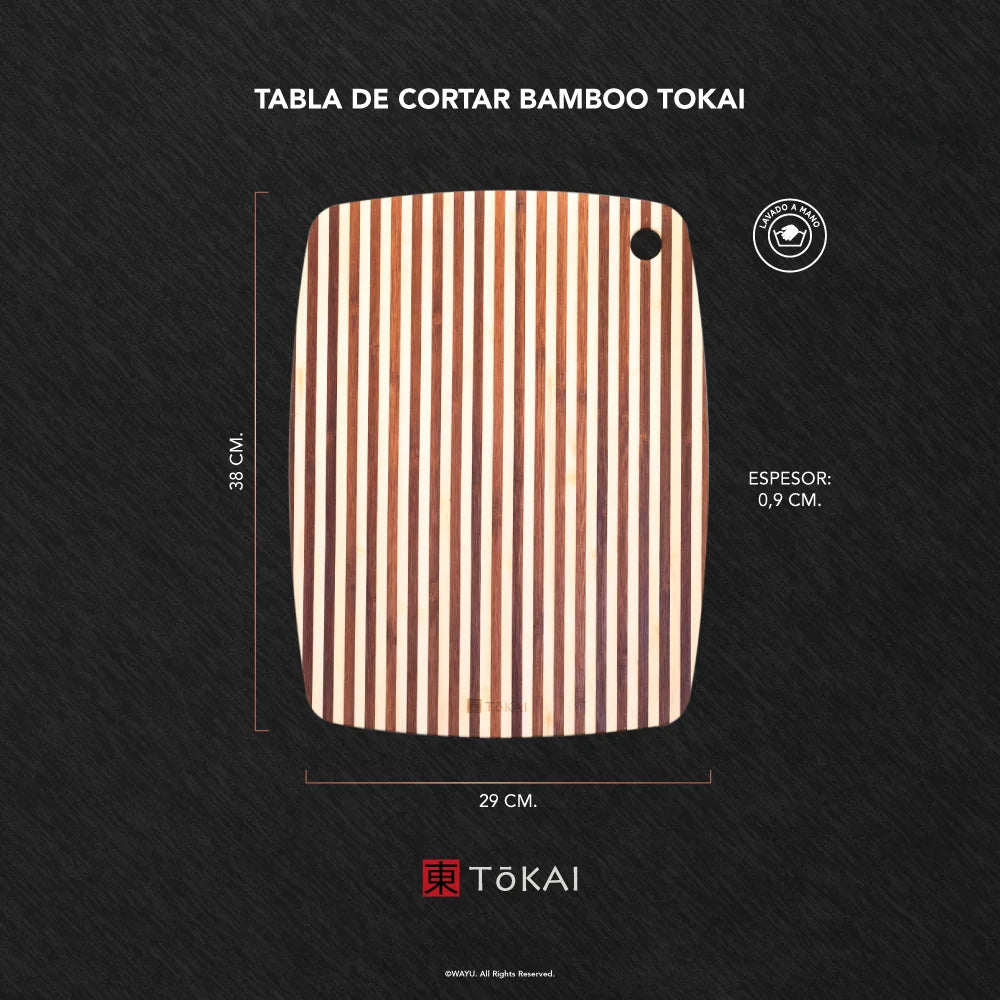 Tabla Bamboo Tokai 38 cm