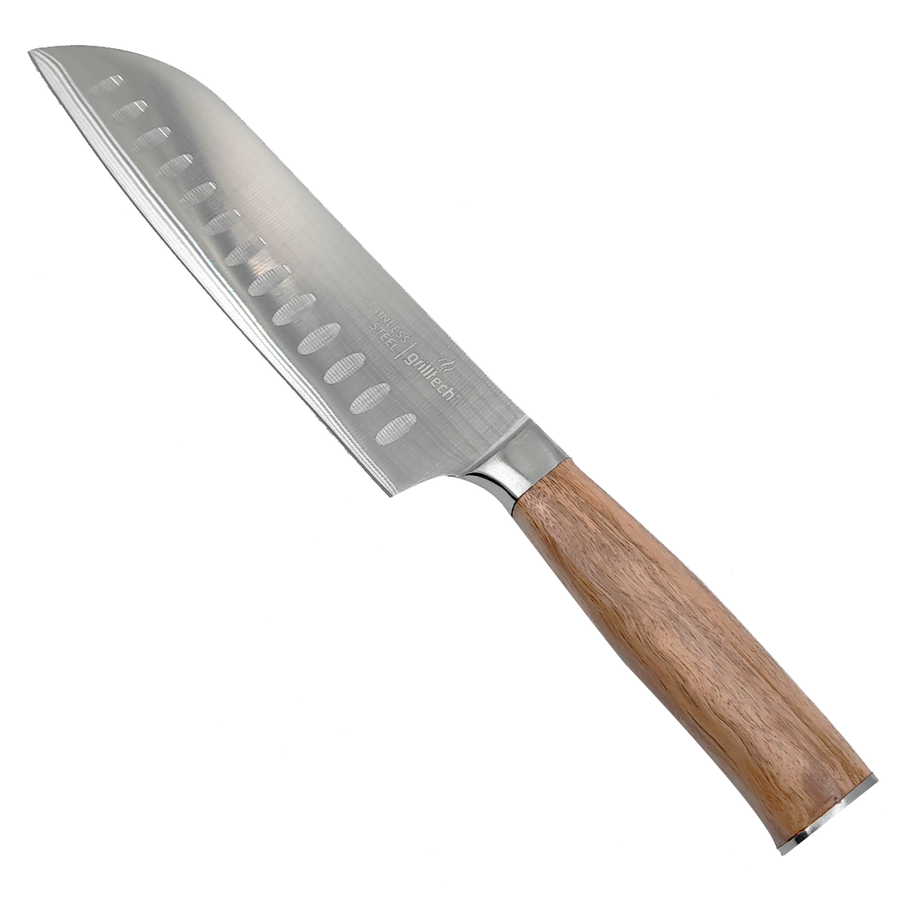 Cuchillo Santoku Inoxidable - Locos por la Parrilla