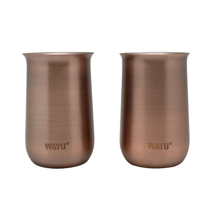 Set 2 Vasos Aperitivo Copper