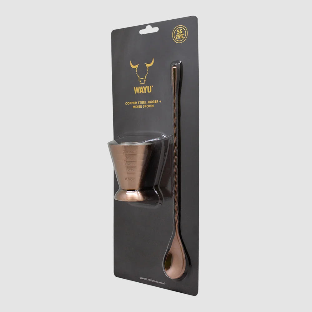 Set Medidor + Cuchara Copper Line Wayu