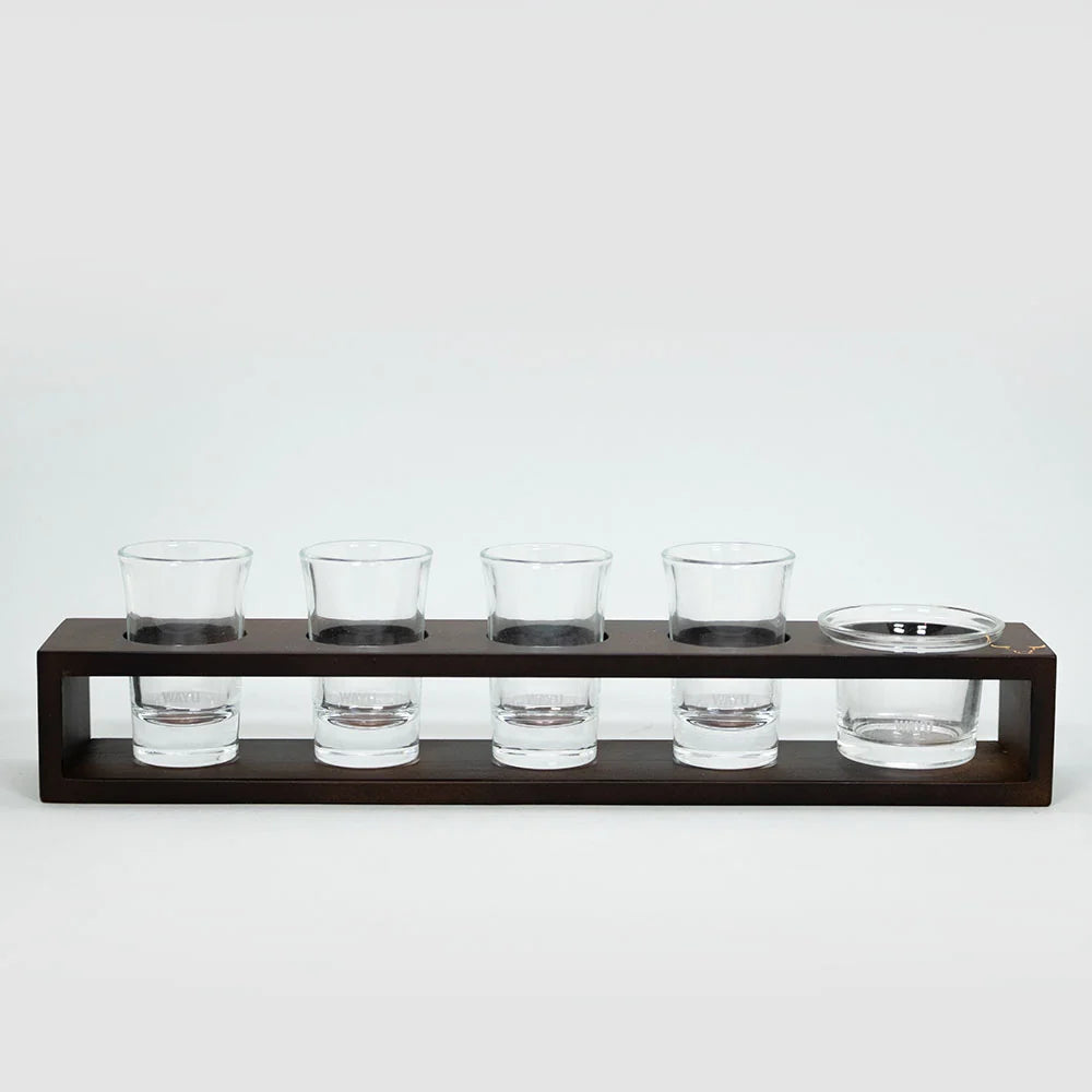 Set Vasos Shot Con Bandeja
