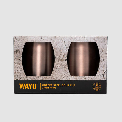 Set 2 Vasos Aperitivo Copper